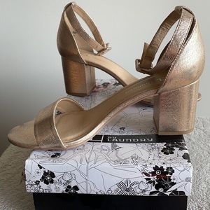 Platform heel sandal